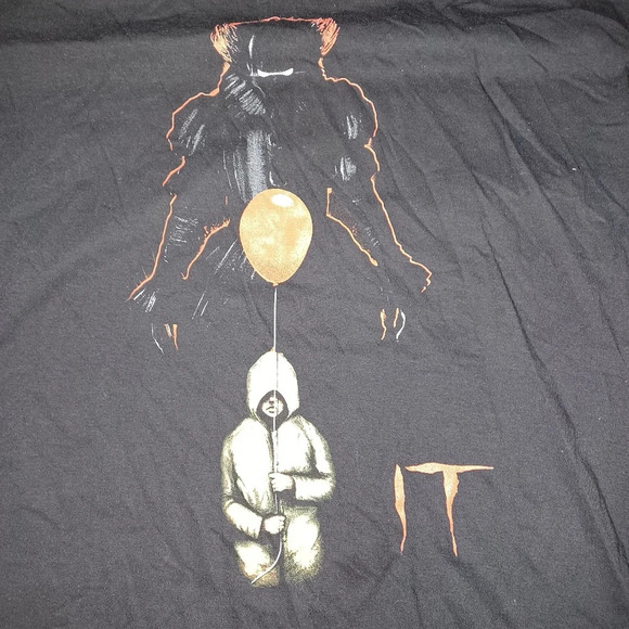 PENNYWISE T-shirt IT Horror Movie Scary Clown Tee shirt new with tahs ahas 1 sma - Picture 3 of 5
